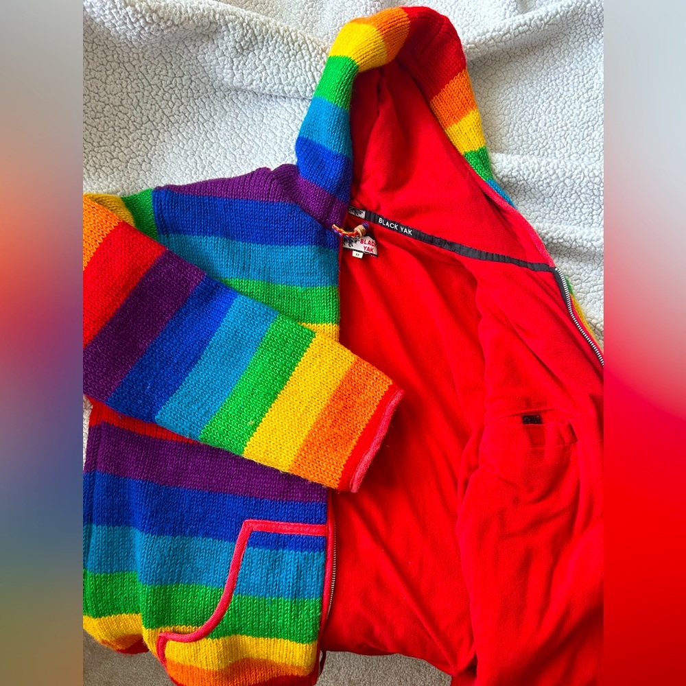 Black Yak Inca Rainbow jacket M